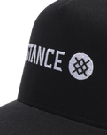 The Stance Mens Icon Trucker Cap in Black