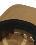 The Stance Mens Standard Adjustable Canvas Cap in Dark Khaki