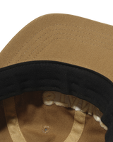 The Stance Mens Standard Adjustable Canvas Cap in Dark Khaki