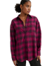 The Levi's® Womens Nola Oversized Shirt in Boysenberry