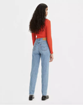 The Levi's® Womens 80's Mom Jeans in Medium Indigo Worn In