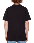 The Volcom Mens J Hager Hagerhawk T-Shirt in Black