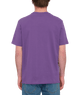 The Volcom Mens Stone Blanks T-Shirt in Deep Purple