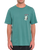 The Volcom Mens Santi Stoned T-Shirt in Sea Green