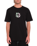 The Volcom Mens Realusion T-Shirt in Black