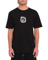 The Volcom Mens Realusion T-Shirt in Black