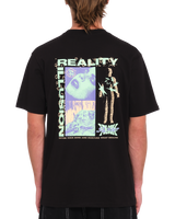 The Volcom Mens Realusion T-Shirt in Black