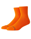 Icon Quarter Socks in Burnt Orange