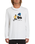 The Volcom Mens Bob Mollema T-Shirt in White