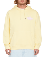 The Volcom Mens V Ent Hoodie in Dawn Yellow