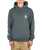 The Volcom Mens Iconic Stone Hoodie in Dark Slate