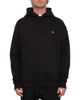 The Volcom Single Stone Mens Hoodie in Black | Available at Anns Cottage