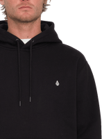 The Volcom Single Stone Mens Hoodie in Black | Available at Anns Cottage