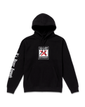 The Volcom Mens Schroff X Volcom Hoodie in Black