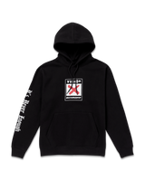 The Volcom Mens Schroff X Volcom Hoodie in Black