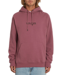 The Volcom Mens Gothstone Hoodie in Orchid