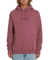 The Volcom Mens Gothstone Hoodie in Orchid