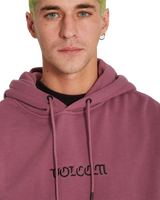 The Volcom Mens Gothstone Hoodie in Orchid