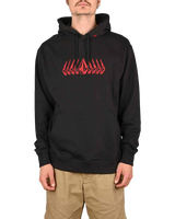 The Volcom Mens Watanite Hoodie in Black