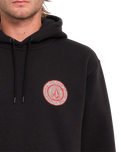 The Volcom Mens Volstoned Hoodie in Black