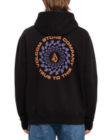 The Volcom Mens Watanite Hoodie in Black