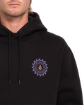 The Volcom Mens Watanite Hoodie in Black