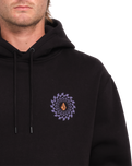 The Volcom Mens Watanite Hoodie in Black