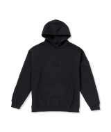 The Volcom Mens Iguchi Pullover Hoodie in Black