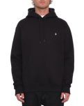 The Volcom Mens Single Stone Hoodie in Black