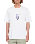 The Volcom Mens Slowfutur T-Shirt in White