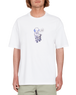 The Volcom Mens Slowfutur T-Shirt in White