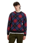 The Levi's® Mens Original Housemark Jumper in Arthur Argyle Meteorite