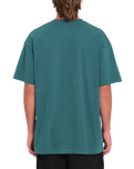 The Volcom Mens Pistol Stone T-Shirt in Evergreen