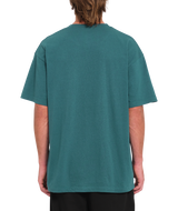 The Volcom Mens Pistol Stone T-Shirt in Evergreen