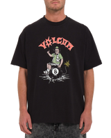 The Volcom Mens Last Shot T-Shirt in Black