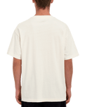 The Volcom Mens Flail T-Shirt in Dirty White