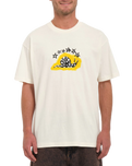 The Volcom Mens Balislow T-Shirt in Dirty White