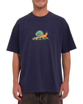 The Volcom Mens Balislow T-Shirt in Eclipse