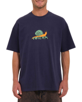 The Volcom Mens Balislow T-Shirt in Eclipse