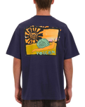 The Volcom Mens Balislow T-Shirt in Eclipse