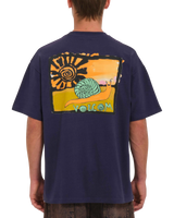 The Volcom Mens Balislow T-Shirt in Eclipse