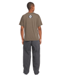 The Volcom Mens Skate Vitals Remy T-Shirt in Dark Earth