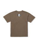 The Volcom Mens Skate Vitals Remy T-Shirt in Dark Earth