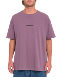 The Volcom Mens Volcom Stone T-Shirt in Vintage Violet