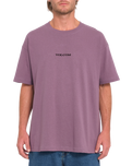 The Volcom Mens Volcom Stone T-Shirt in Vintage Violet