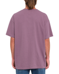 The Volcom Mens Volcom Stone T-Shirt in Vintage Violet