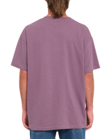 The Volcom Mens Volcom Stone T-Shirt in Vintage Violet