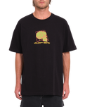 The Volcom Mens Mindoor T-Shirt in Black