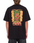 The Volcom Mens Mindoor T-Shirt in Black