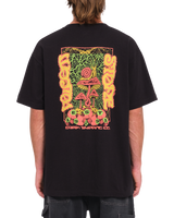 The Volcom Mens Mindoor T-Shirt in Black